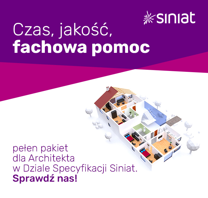 Wsparcie projektantów w Dziale Specyfikacji Siniat