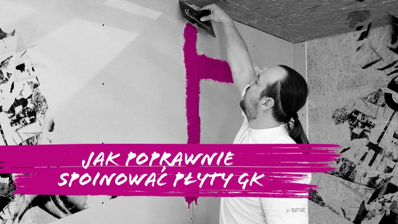 Jak poprawnie spoinować płyty GK